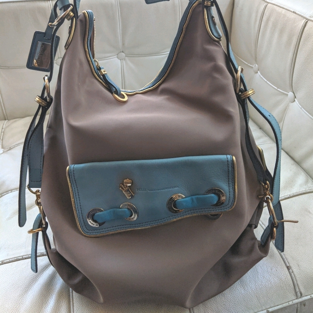 Pelle Borsa shoulder bag/ back pack/ crossbody bag